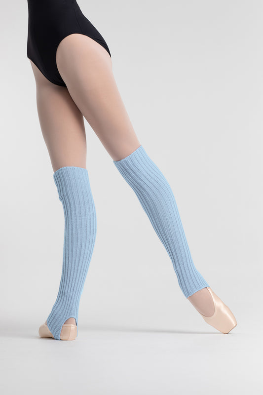 Intermezzo Medcan legwarmers in Sky Blue  sold by The Collective Dancewear 