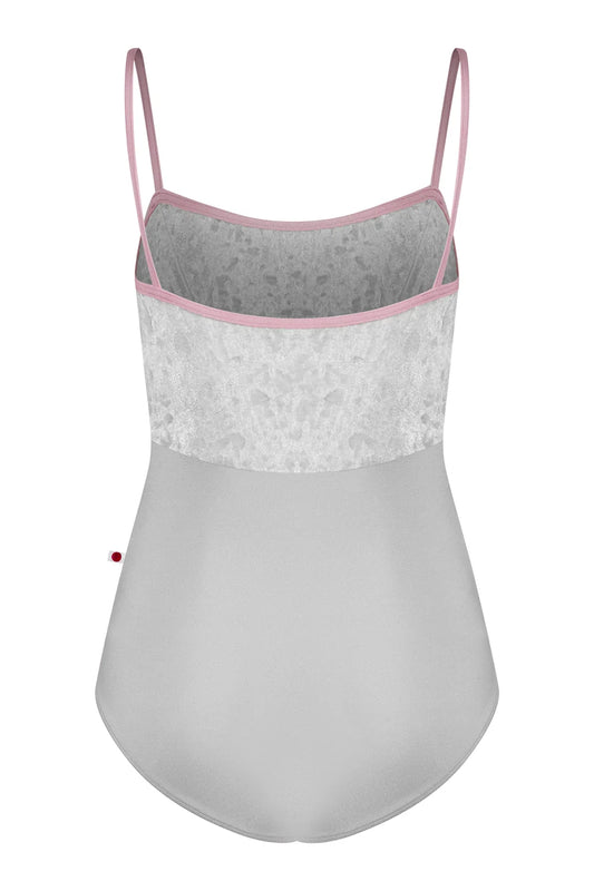 Yumiko Denise Camisole Leotard - Silver