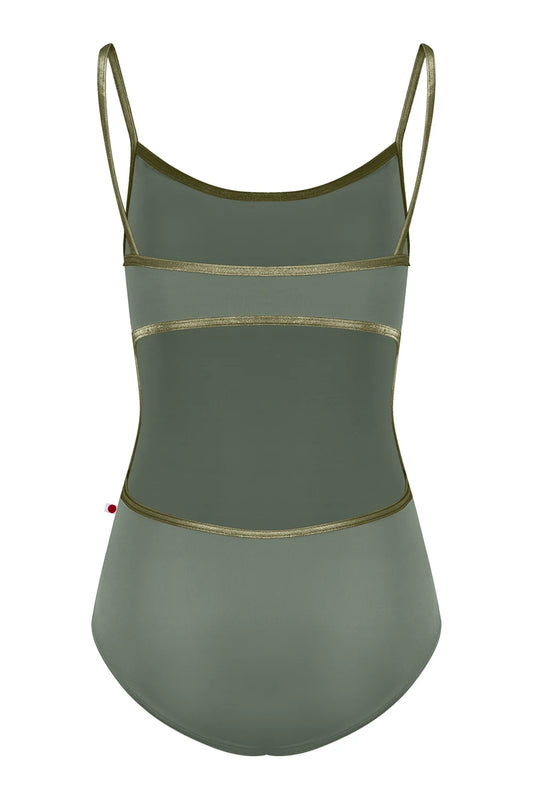 Yumiko Kiki Camisole Leotard - Sage Green