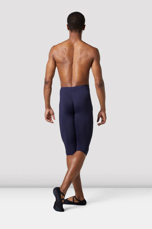 Bloch Mens Knee Length Rehearsal Dance Tights - Navy