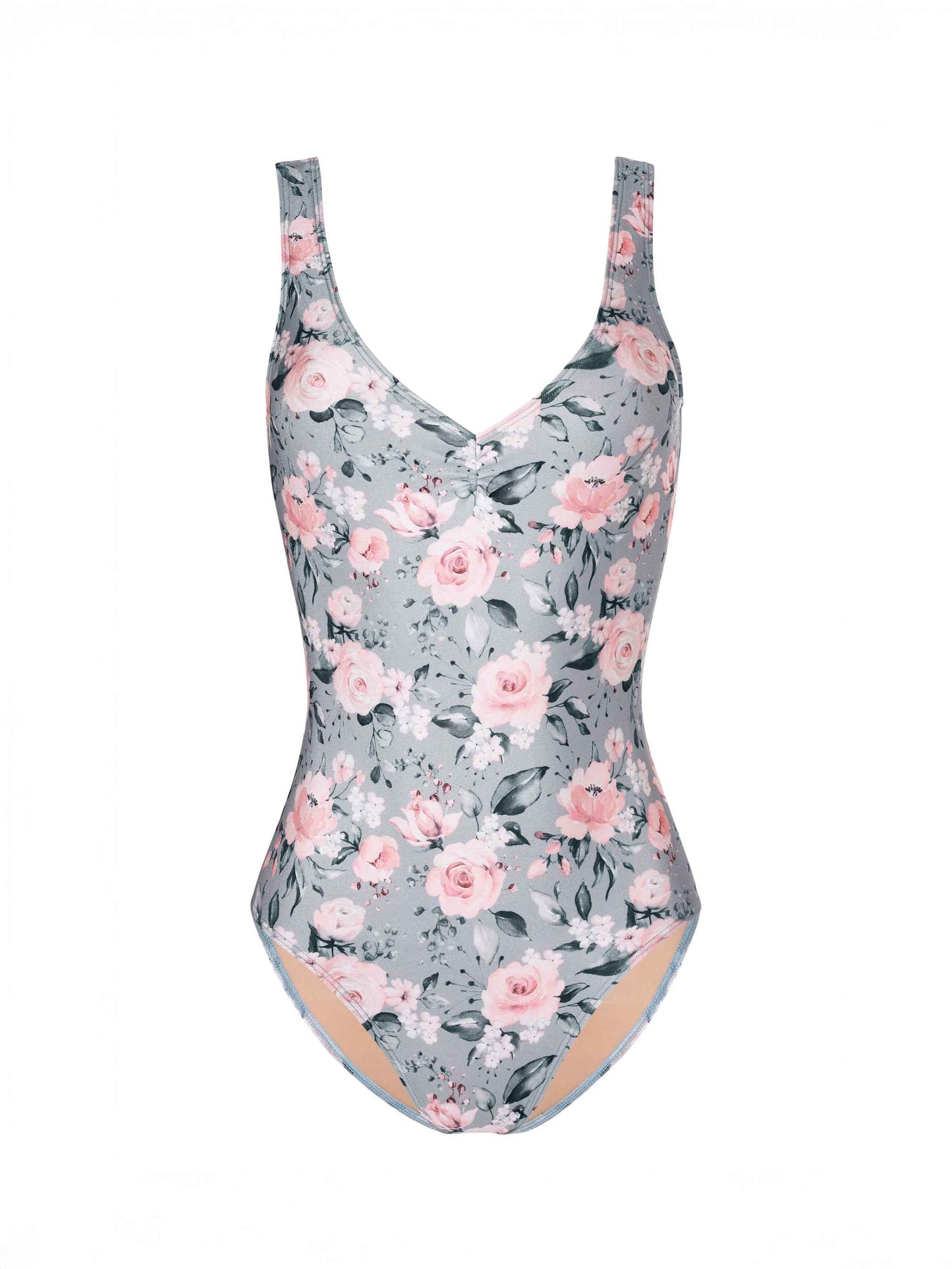 Mara Diana Leotard - Grey Rose