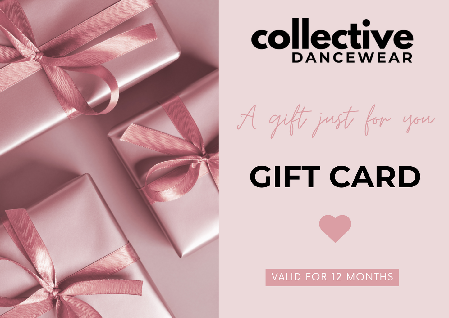 THE COLLECTIVE DANCEWEAR GIFT CARD