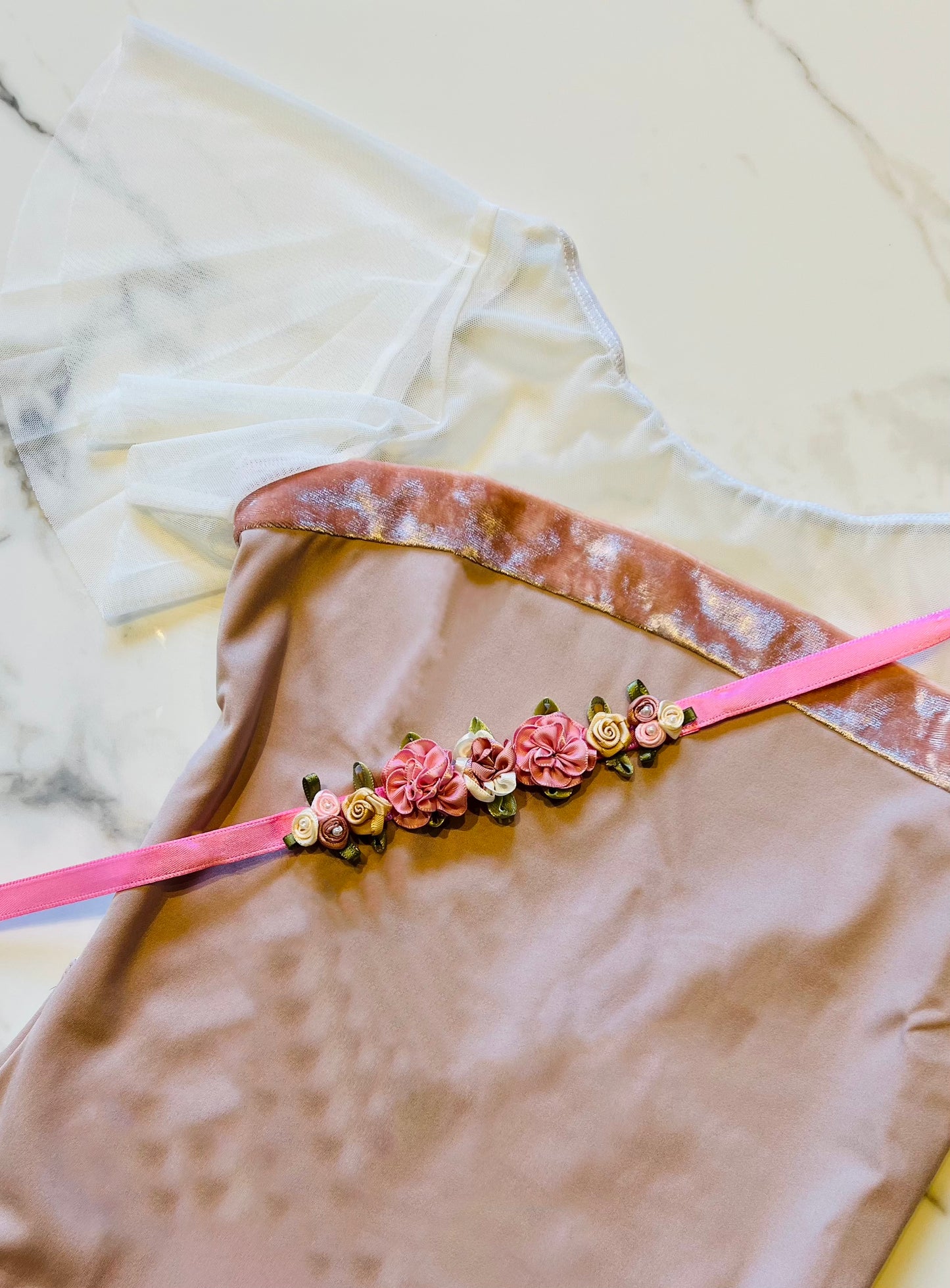 Bun Wrap - The Dusky Rose