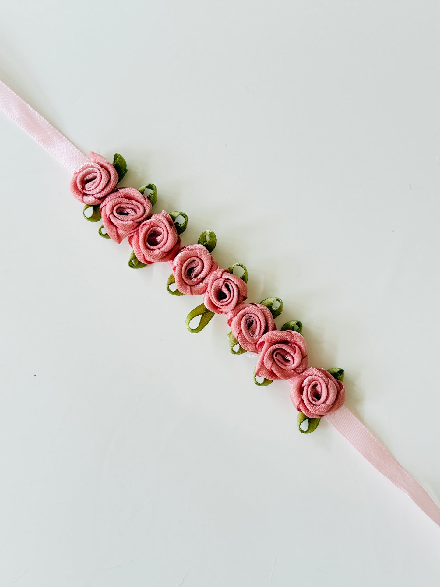 Bun Wrap - Antique Pink Roses Small