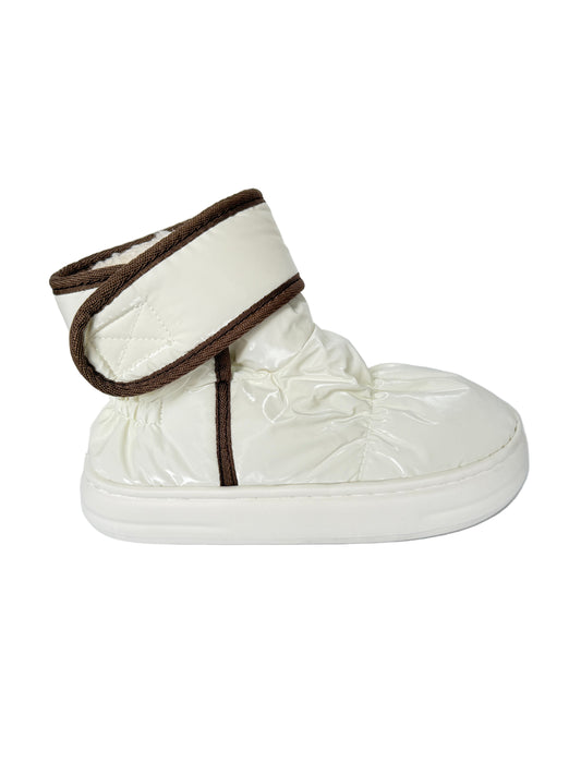 Cloud Bootie - Velcro - White