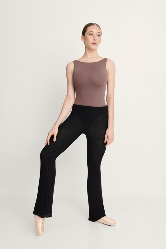 Intermezzo Halima Knitted Warmup Pants - Black