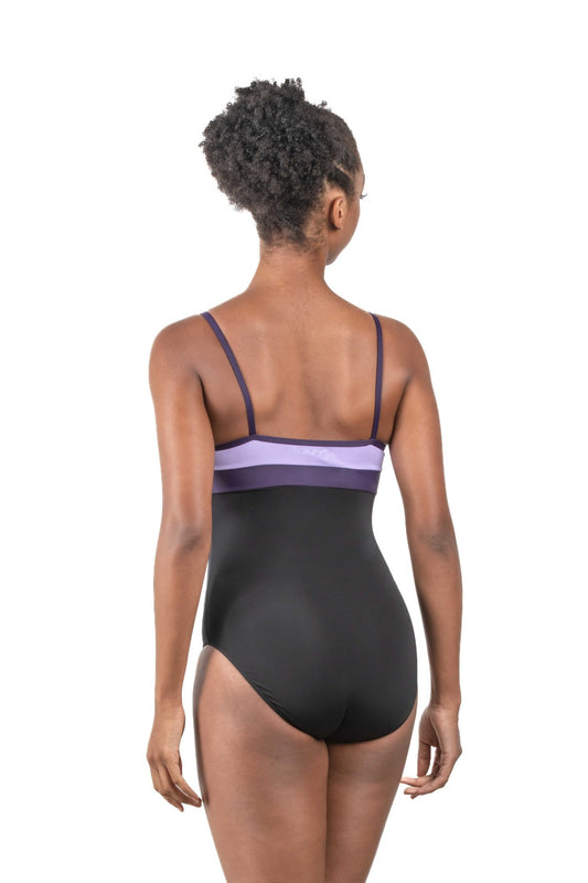 Ballet Rosa Akia Camisole Leotard - Lilac and Black - THE COLLECTIVE DANCEWEARBallet Rosa Akia Camisole Leotard - Lilac and BlackmLeotardTHE COLLECTIVE DANCEWEAR