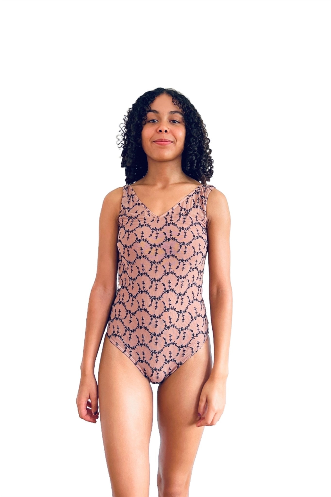THE COLLECTIVE DANCEWEARBallet Rosa Risette Leotard - Toffee#mLeotardTHE COLLECTIVE DANCEWEAR
