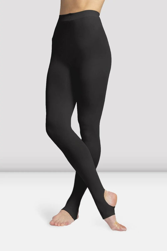 THE COLLECTIVE DANCEWEAR Bloch Contour Soft Stirrup Tights - Black#mTightsTHE COLLECTIVE DANCEWEAR
