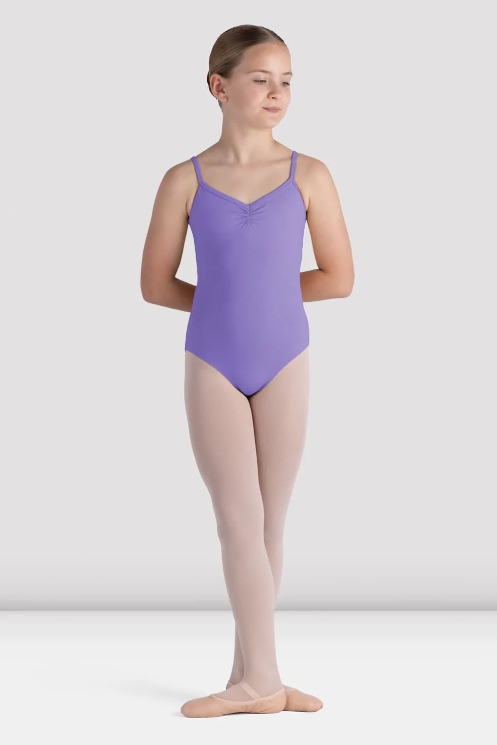 Bloch Girls Ari Camisole Leotard - Lavender - THE COLLECTIVE DANCEWEARBloch Girls Ari Camisole Leotard - LavendermLeotardTHE COLLECTIVE DANCEWEAR