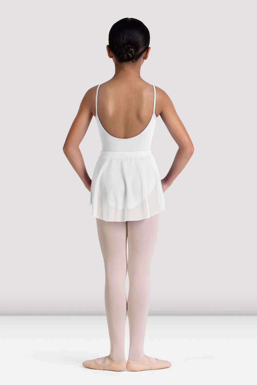 Bloch Girls Viola Mesh Skirt - White - THE COLLECTIVE DANCEWEARBloch Girls Viola Mesh Skirt - WhitemSkirtTHE COLLECTIVE DANCEWEAR