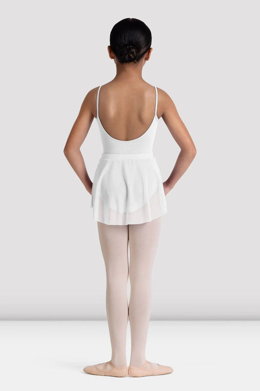 Bloch Girls Viola Mesh Skirt - White - THE COLLECTIVE DANCEWEARBloch Girls Viola Mesh Skirt - WhitemSkirtTHE COLLECTIVE DANCEWEAR