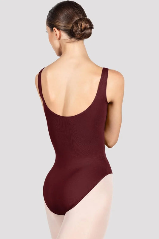 Bloch Ladies Ava Camisole Leotard Thick Straps - Burgundy - THE COLLECTIVE DANCEWEARBloch Ladies Ava Camisole Leotard Thick Straps - BurgundymLeotardTHE COLLECTIVE DANCEWEAR