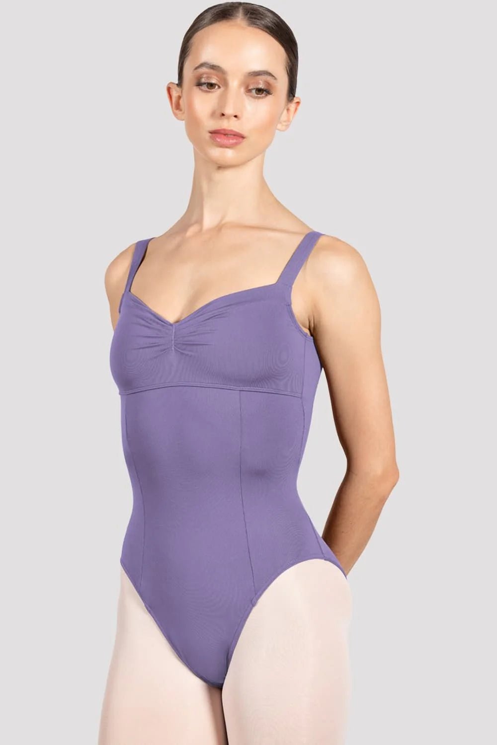 Bloch Ladies Ava Camisole Leotard Thick Straps - Lavender - THE COLLECTIVE DANCEWEARBloch Ladies Ava Camisole Leotard Thick Straps - LavendermLeotardTHE COLLECTIVE DANCEWEAR