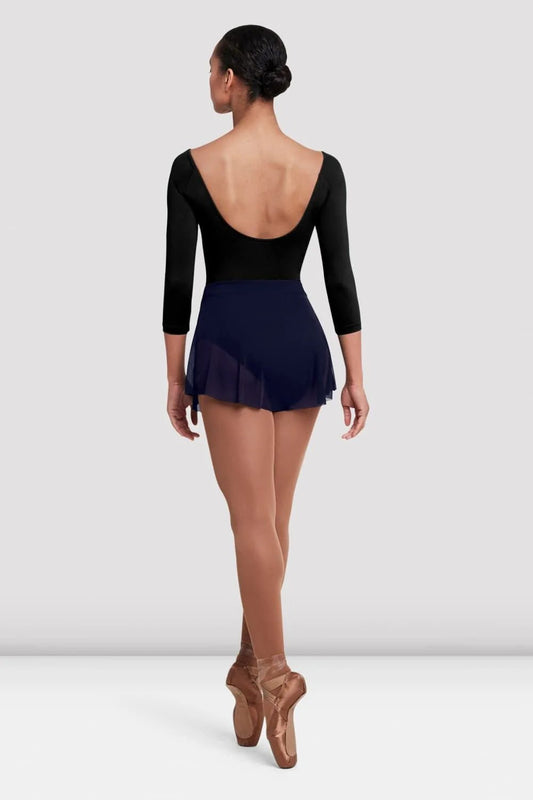 Bloch Ladies Jaye Mesh Skirt - Navy - THE COLLECTIVE DANCEWEARBloch Ladies Jaye Mesh Skirt - NavymSkirtTHE COLLECTIVE DANCEWEAR