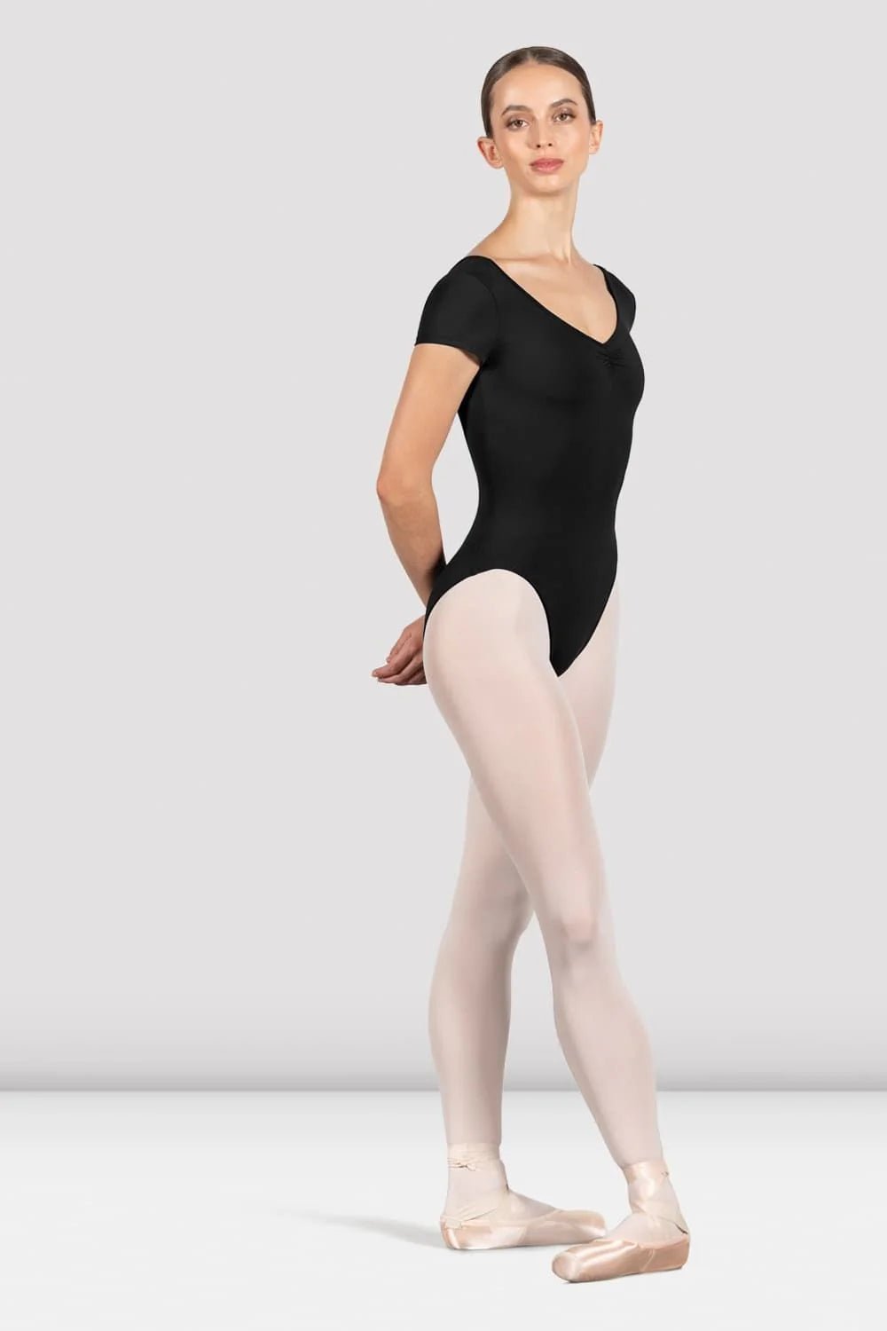 Bloch Ladies Penny Cap Sleeve Leotard - Black - THE COLLECTIVE DANCEWEARBloch Ladies Penny Cap Sleeve Leotard - BlackmLeotardTHE COLLECTIVE DANCEWEAR