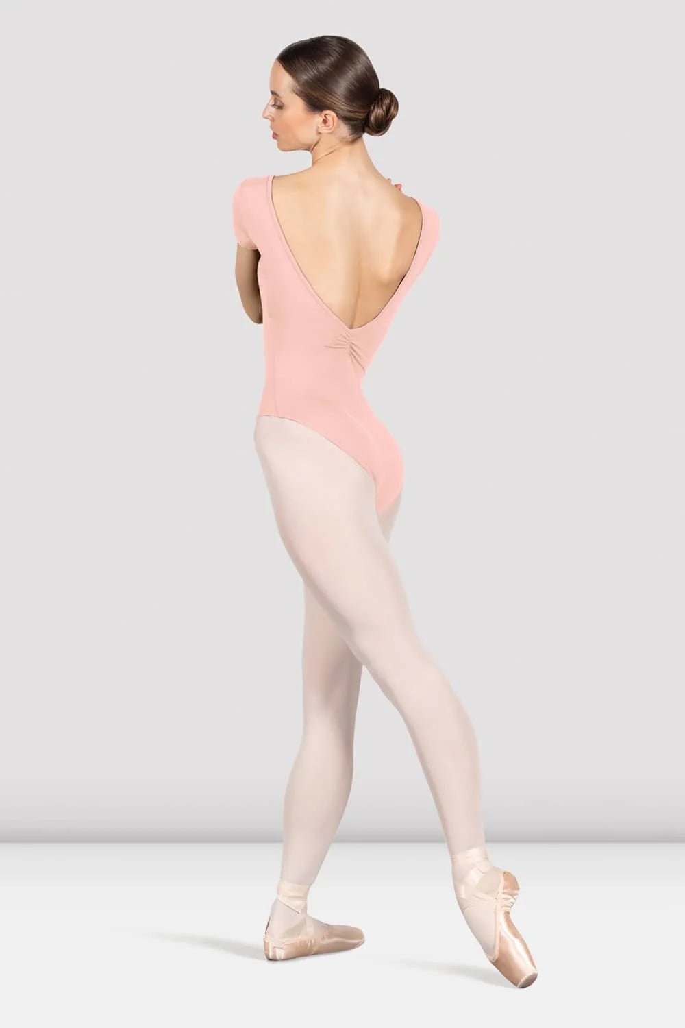Bloch Ladies Penny Cap Sleeve Leotard - Pink - THE COLLECTIVE DANCEWEARBloch Ladies Penny Cap Sleeve Leotard - PinkmLeotardTHE COLLECTIVE DANCEWEAR