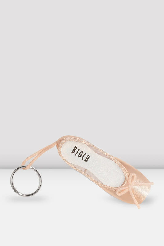 THE COLLECTIVE DANCEWEAR Bloch Mini Pointe Shoe Key Chain - Pink#mKey ringTHE COLLECTIVE DANCEWEAR