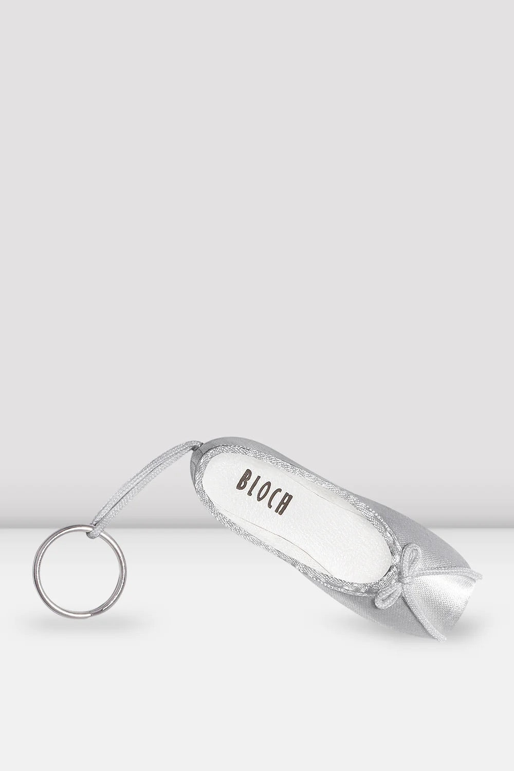 THE COLLECTIVE DANCEWEAR Bloch Mini Pointe Shoe Key Chain - Silver#mKey ringTHE COLLECTIVE DANCEWEAR