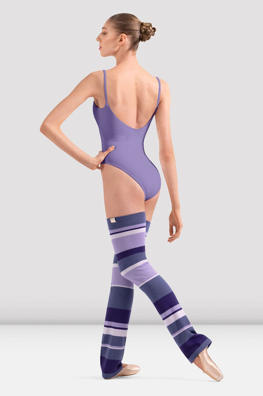 Bloch Striped Legwarmer - Lilac - THE COLLECTIVE DANCEWEARBloch Striped Legwarmer - Lilacmwarm upsTHE COLLECTIVE DANCEWEAR