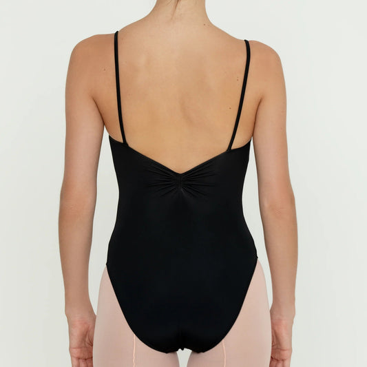 Bullet Pointe Pinch Front Camisole Leotard - Black - THE COLLECTIVE DANCEWEARBullet Pointe Pinch Front Camisole Leotard - BlackmLeotardTHE COLLECTIVE DANCEWEAR