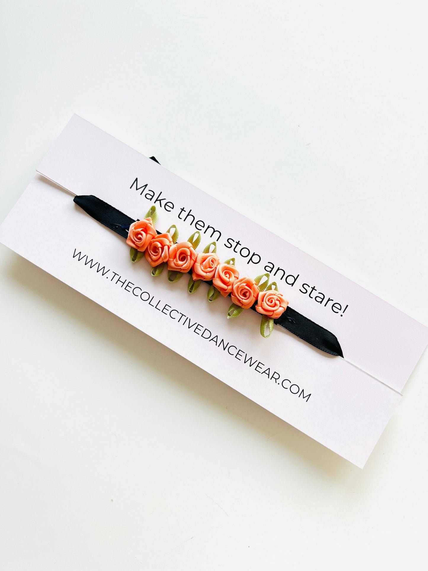 Bun Wrap - Peach Roses - THE COLLECTIVE DANCEWEARBun Wrap - Peach Roses#mBun wrapTHE COLLECTIVE DANCEWEAR