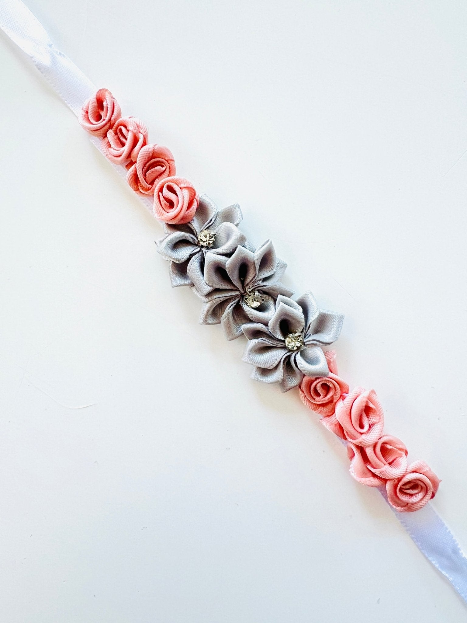 Bun Wrap - Pink and Grey - THE COLLECTIVE DANCEWEARBun Wrap - Pink and GreymBun wrapTHE COLLECTIVE DANCEWEAR