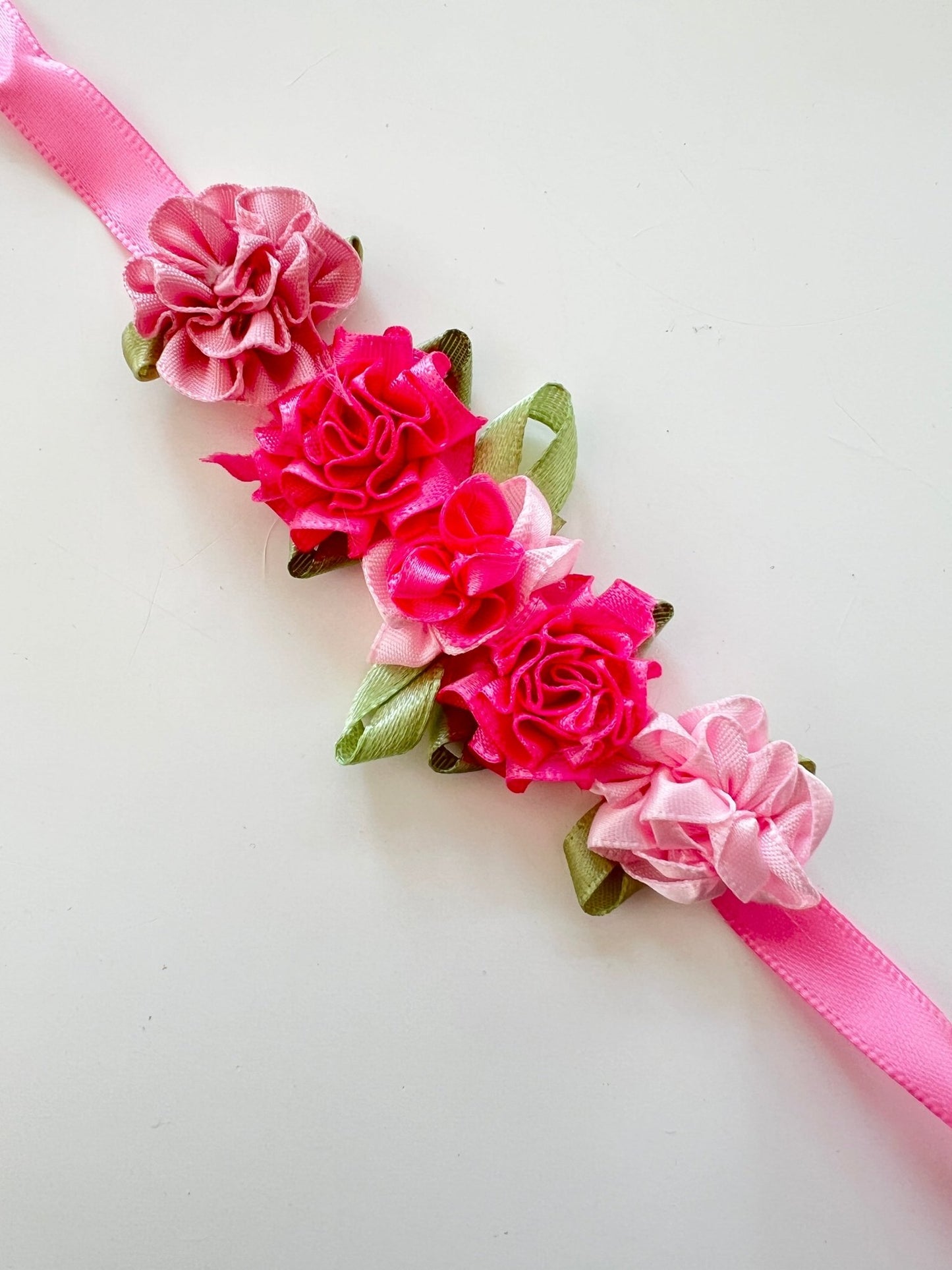 Bun Wrap - Pink Peonies - THE COLLECTIVE DANCEWEARBun Wrap - Pink PeoniesmBun wrapTHE COLLECTIVE DANCEWEAR