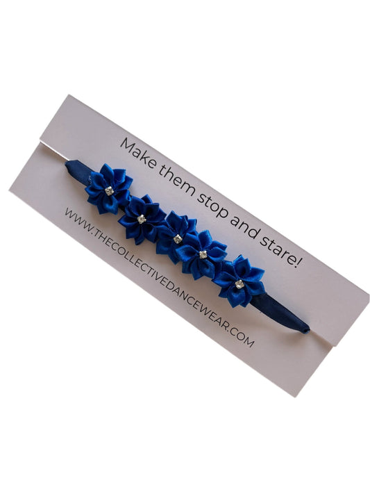 Bun Wrap - Royal Blue Sparkles - THE COLLECTIVE DANCEWEARBun Wrap - Royal Blue Sparkles#mBun wrapTHE COLLECTIVE DANCEWEAR