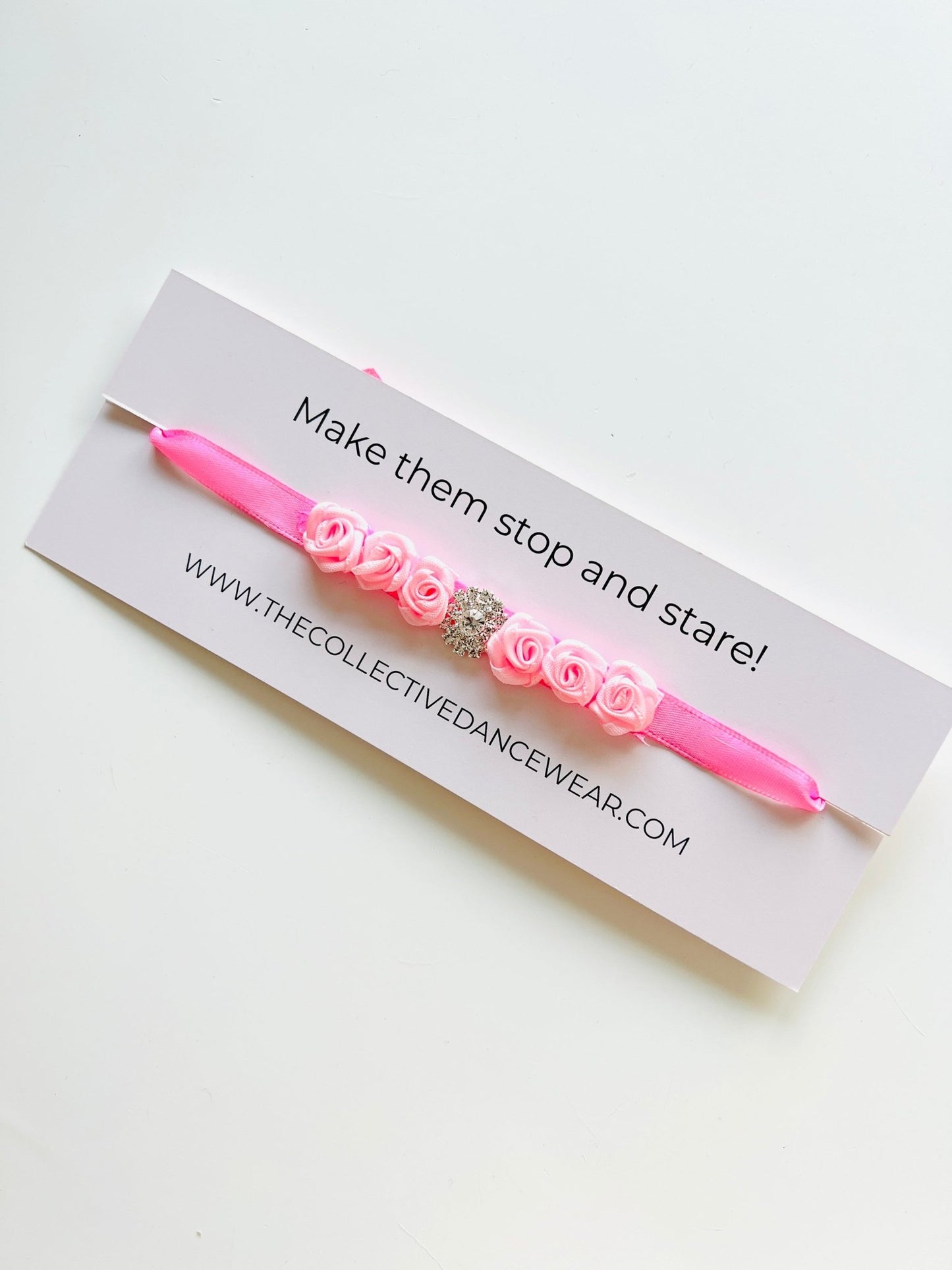 Bun Wrap - Small Pink Diamante - THE COLLECTIVE DANCEWEARBun Wrap - Small Pink Diamante#mBun wrapTHE COLLECTIVE DANCEWEAR