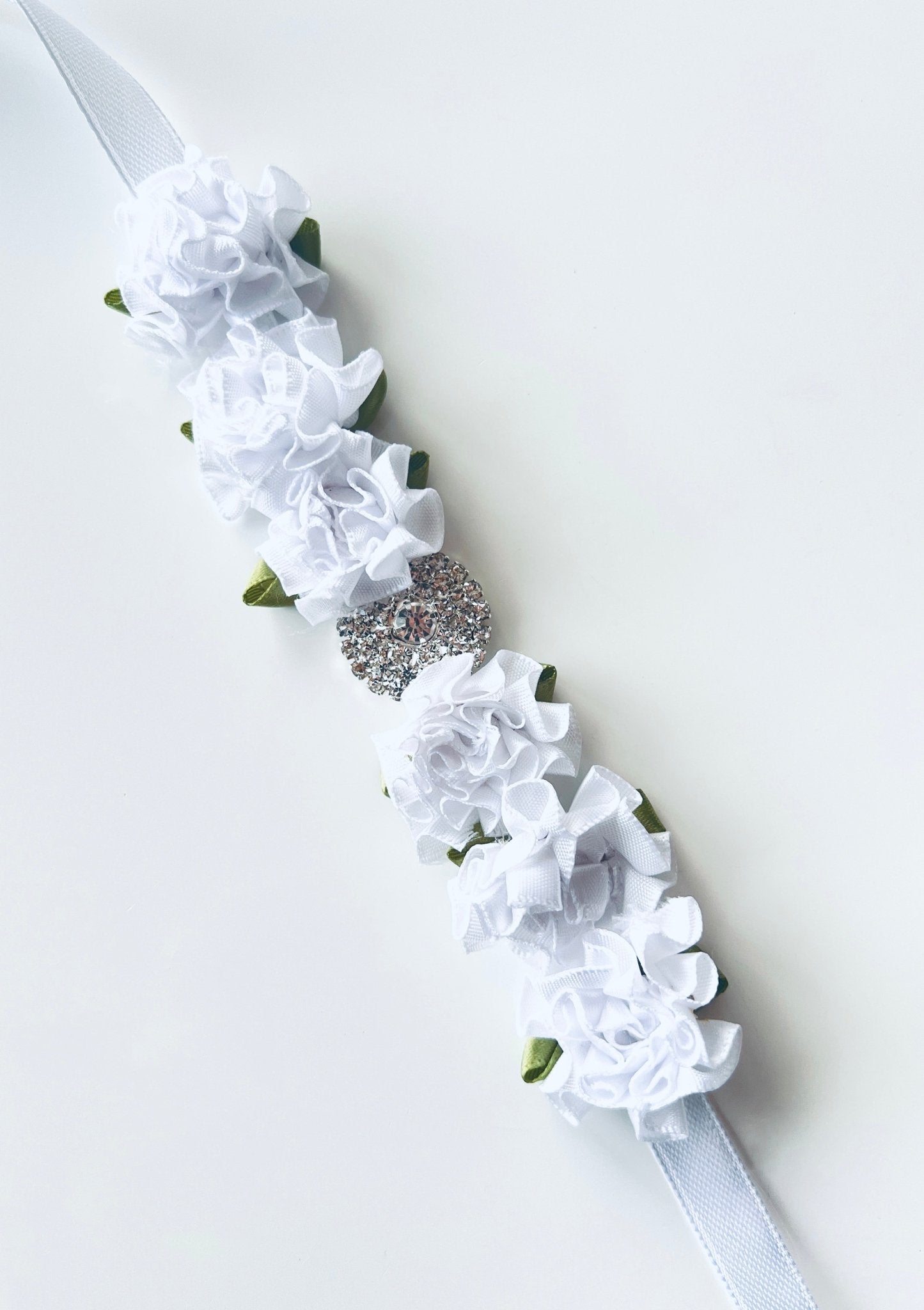 THE COLLECTIVE DANCEWEAR Bun Wrap -The Big White Diamante#mBun wrapTHE COLLECTIVE DANCEWEAR