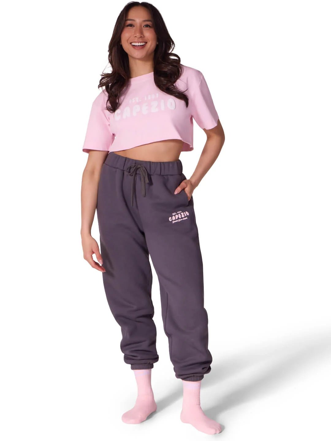 Capezio Varsity Crew Socks - Pink - THE COLLECTIVE DANCEWEARCapezio Varsity Crew Socks - PinkmDANCE SOCKSTHE COLLECTIVE DANCEWEAR