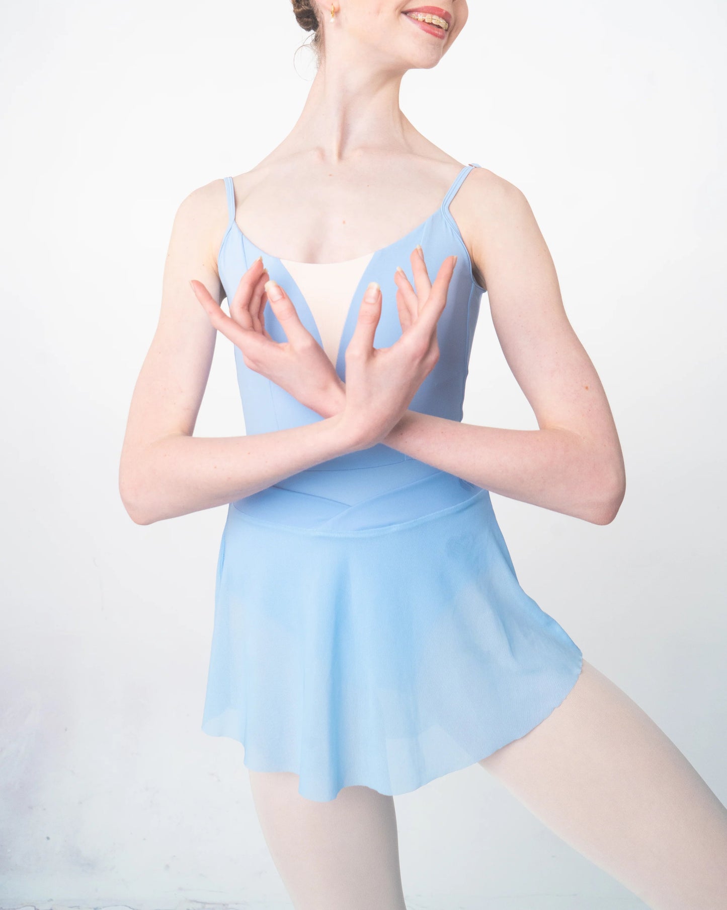 Claudia Dean Sylvie Frost Mesh Ballet Skirt - THE COLLECTIVE DANCEWEARClaudia Dean Sylvie Frost Mesh Ballet SkirtmSkirtTHE COLLECTIVE DANCEWEAR