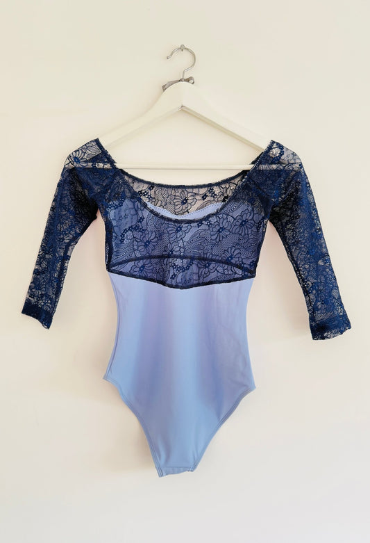 Dellalo Milano Afrodite Blue - Collective DancewearDellalo Milano Afrodite BluemLeotardCollective Dancewear