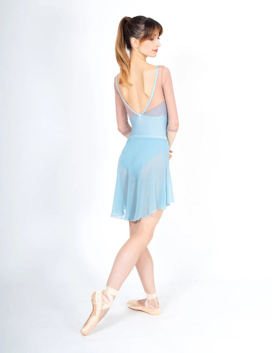 Dellalo Milano Diana Classy 2025 Cap Sleeve Leotard - Aqua - THE COLLECTIVE DANCEWEARDellalo Milano Diana Classy 2025 Cap Sleeve Leotard - AquamLeotardTHE COLLECTIVE DANCEWEAR