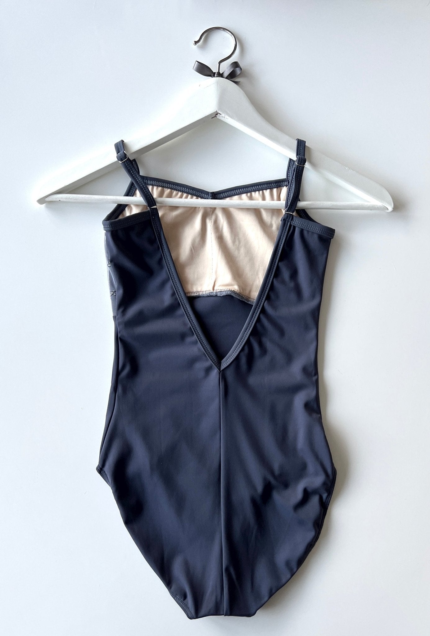 THE COLLECTIVE DANCEWEAR Embroidered Camisole Leotard - Navy#mLeotardTHE COLLECTIVE DANCEWEAR
