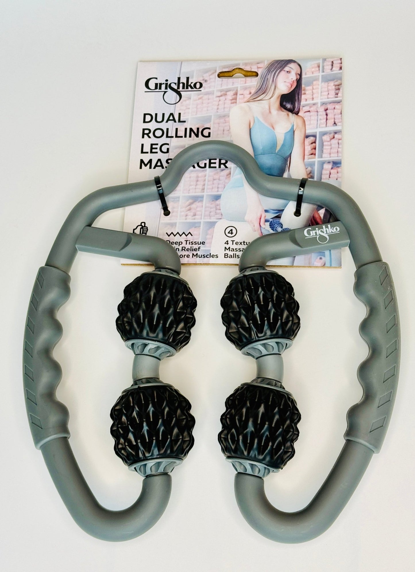 Grishko Dual Rolling Leg Massager - THE COLLECTIVE DANCEWEARGrishko Dual Rolling Leg MassagermSTRENGTHENINGTHE COLLECTIVE DANCEWEAR