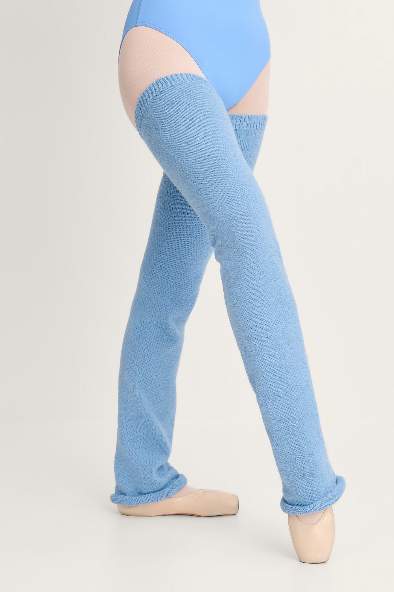 Intermezzo Ganesha Long Legwarmers - Light Blue - THE COLLECTIVE DANCEWEARIntermezzo Ganesha Long Legwarmers - Light Bluemwarm upsTHE COLLECTIVE DANCEWEAR