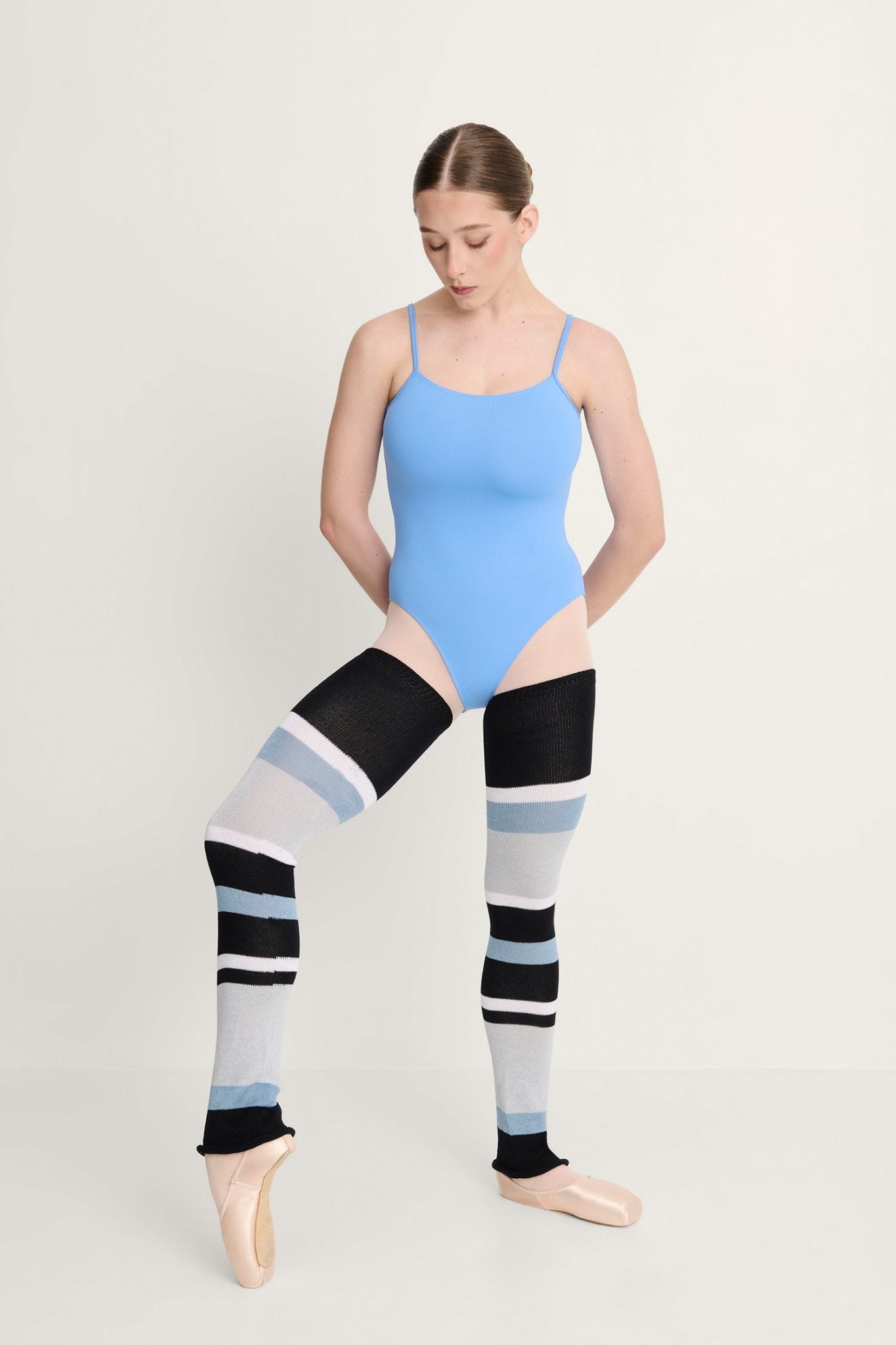 Intermezzo Heather Long Legwarmers - Blue - THE COLLECTIVE DANCEWEARIntermezzo Heather Long Legwarmers - Bluemwarm upsTHE COLLECTIVE DANCEWEAR