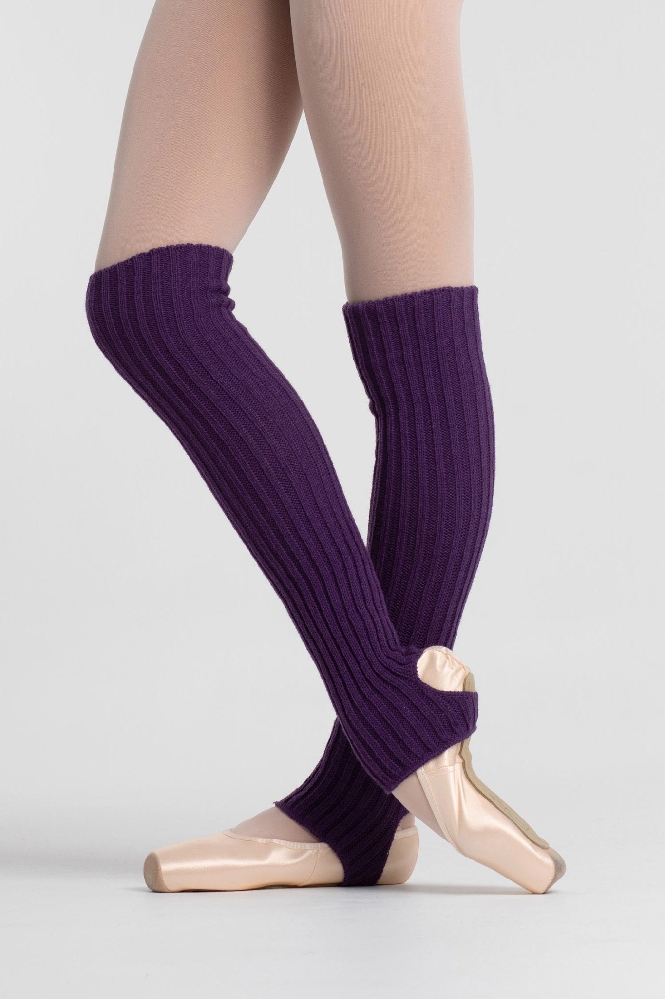 THE COLLECTIVE DANCEWEAR Intermezzo Medcan Legwarmers - Purple#mwarm upsTHE COLLECTIVE DANCEWEAR