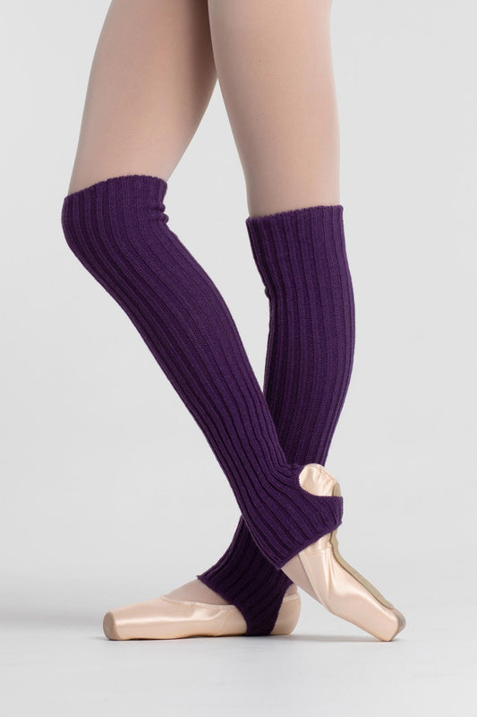 THE COLLECTIVE DANCEWEAR Intermezzo Medcan Legwarmers - Purple#mwarm upsTHE COLLECTIVE DANCEWEAR