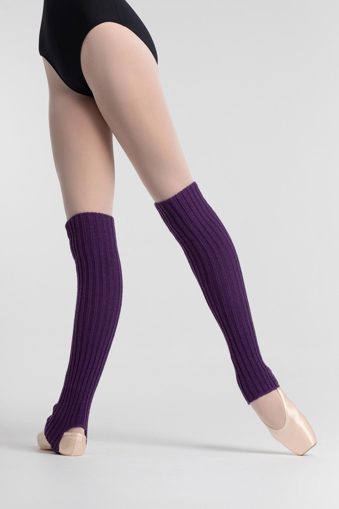 THE COLLECTIVE DANCEWEAR Intermezzo Medcan Legwarmers - Purple#mwarm upsTHE COLLECTIVE DANCEWEAR