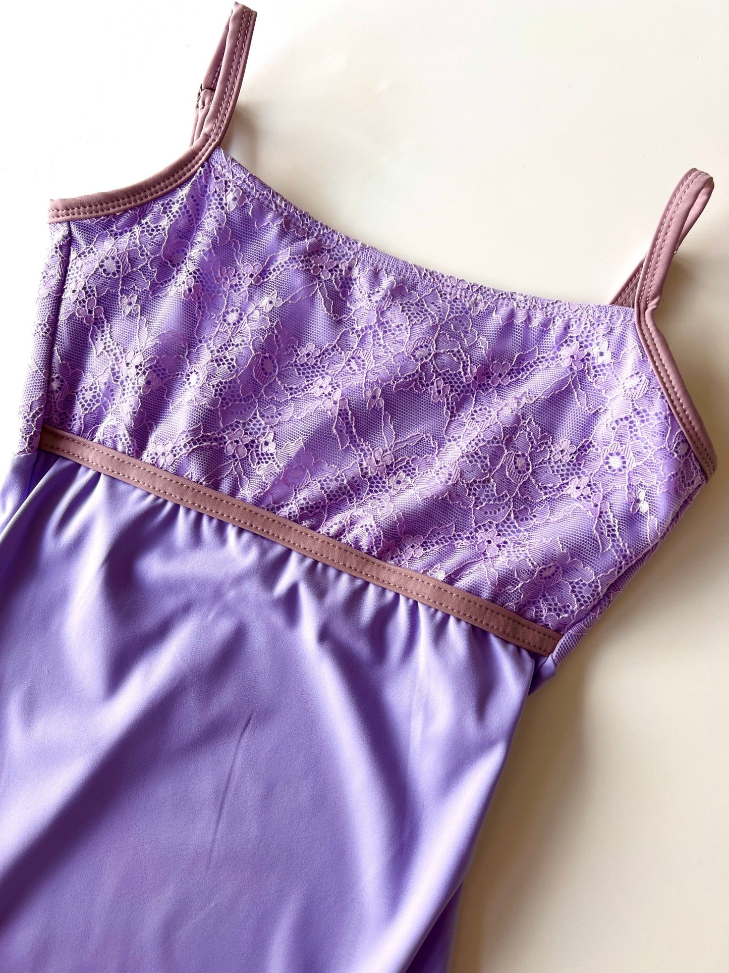 Lace Top Camisole Leotard - Periwinkle Lilac - THE COLLECTIVE DANCEWEARLace Top Camisole Leotard - Periwinkle Lilac#mLeotardTHE COLLECTIVE DANCEWEAR