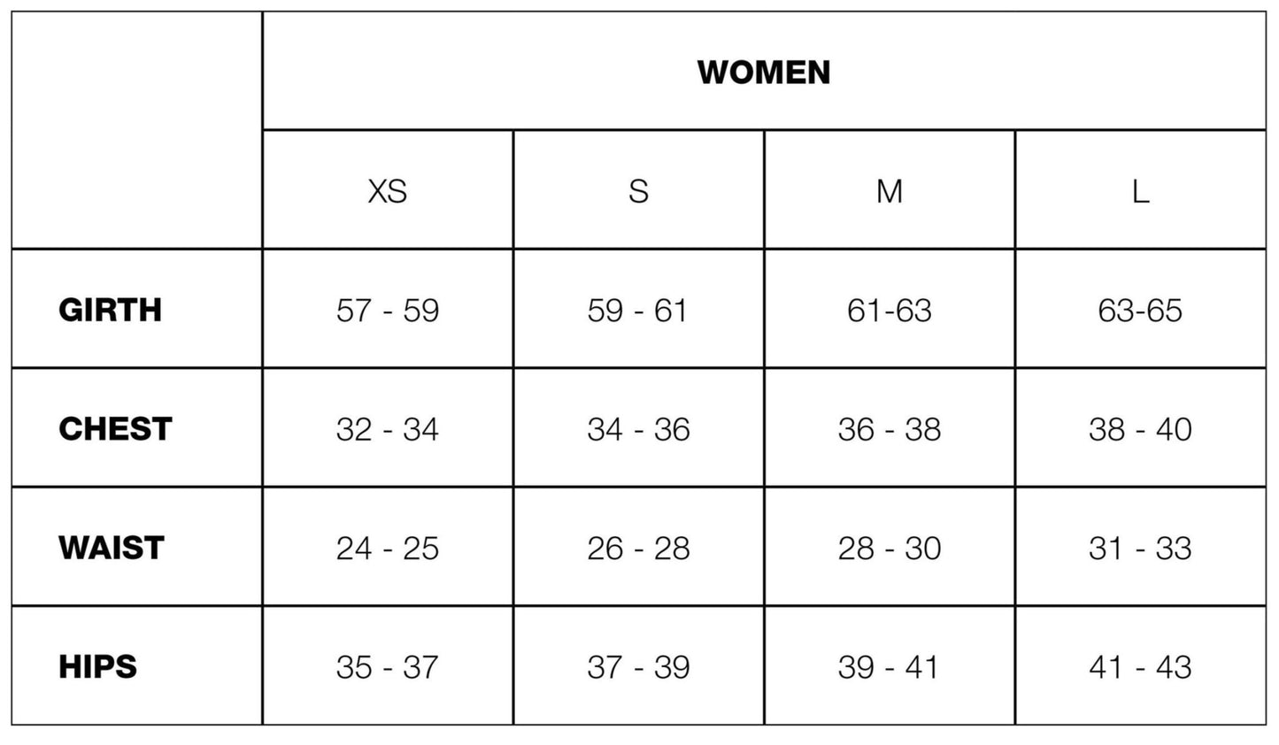 Maldire Size Chart#mLeotardTHE COLLECTIVE DANCEWEAR