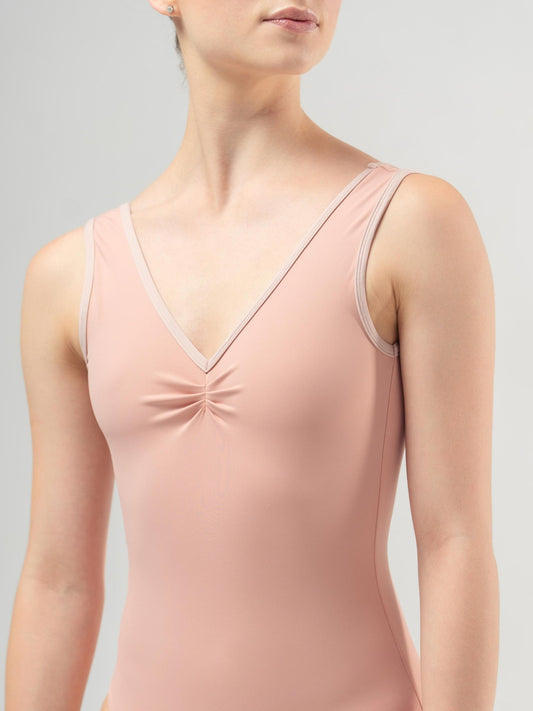 Mara Brisa Leotard - Coral - THE COLLECTIVE DANCEWEARMara Brisa Leotard - CoralmLeotardTHE COLLECTIVE DANCEWEAR
