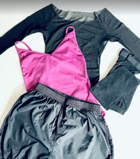 Mesh Top 3/4 Sleeve - Black - THE COLLECTIVE DANCEWEARMesh Top 3/4 Sleeve - Black#mWARMUPSTHE COLLECTIVE DANCEWEAR