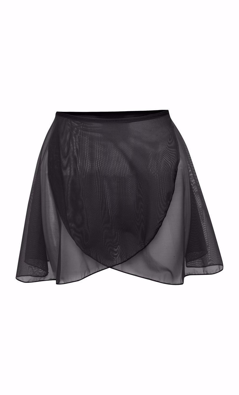 RAD Wrap Skirt - Fleur for Grades 6, 7 & 8 - Black - THE COLLECTIVE DANCEWEARRAD Wrap Skirt - Fleur for Grades 6, 7 & 8 - BlackmLeotardTHE COLLECTIVE DANCEWEAR