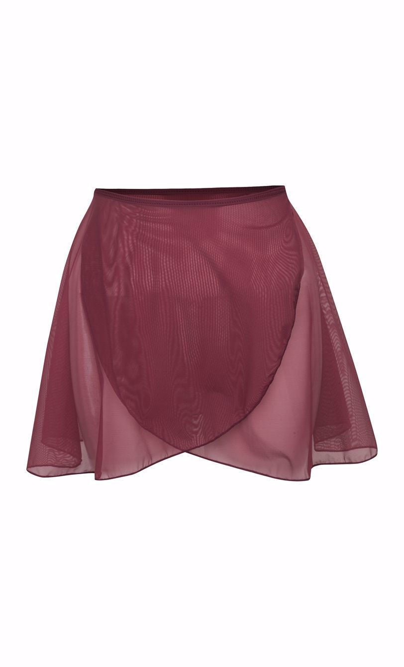 RAD Wrap Skirt - Fleur for Grades 6, 7 & 8 - Burgundy - THE COLLECTIVE DANCEWEARRAD Wrap Skirt - Fleur for Grades 6, 7 & 8 - BurgundymLeotardTHE COLLECTIVE DANCEWEAR