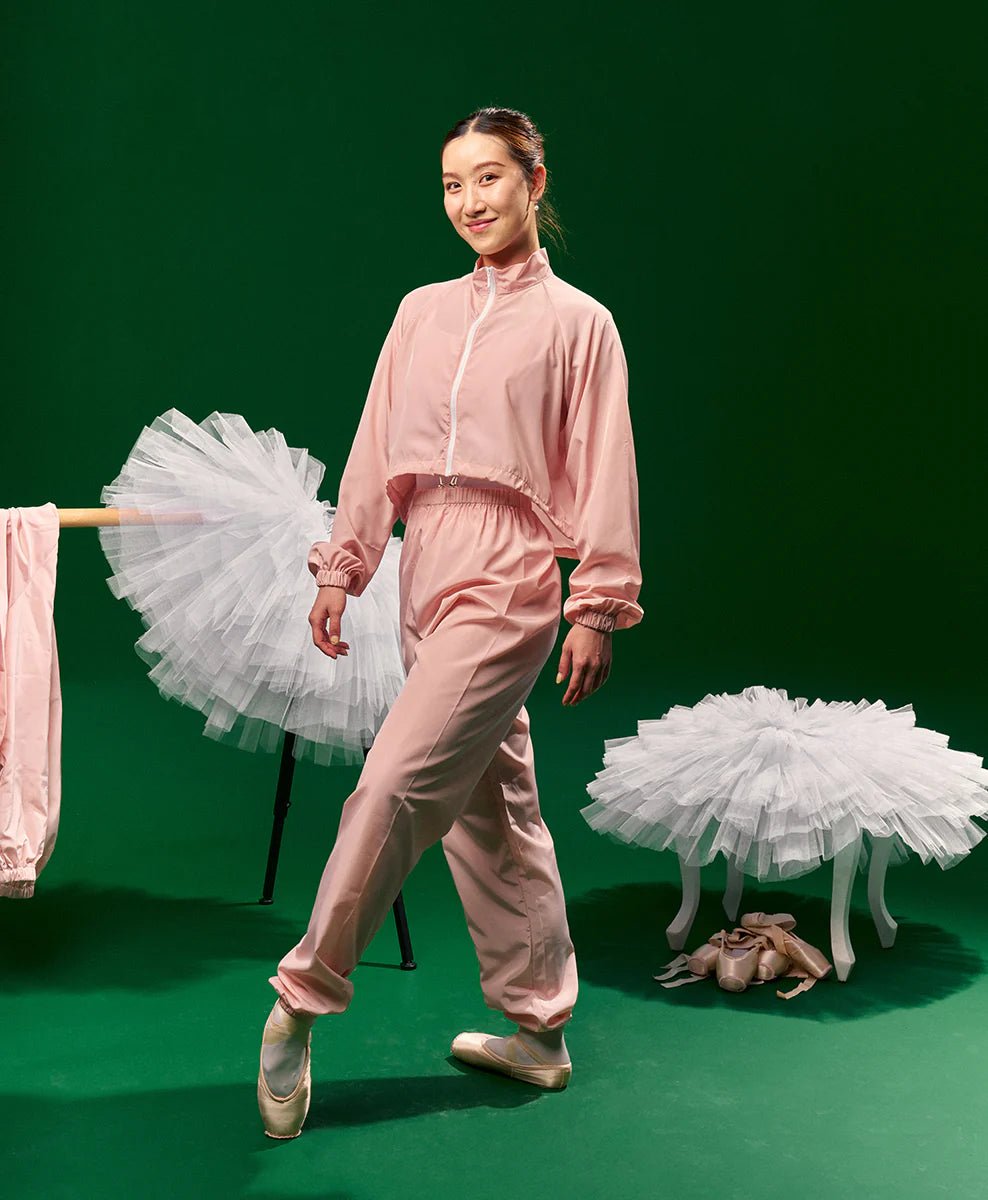 Sonata Ripstop Sweat Pants - Ballet Pink - THE COLLECTIVE DANCEWEARSonata Ripstop Sweat Pants - Ballet Pink#mWarmupsTHE COLLECTIVE DANCEWEAR