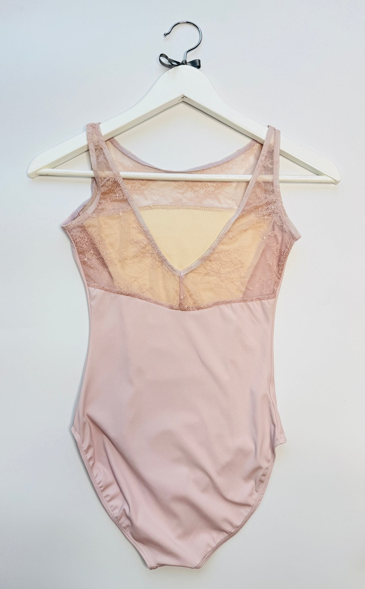 Tank Leotard with Lace Panel - Pink - THE COLLECTIVE DANCEWEARTank Leotard with Lace Panel - PinkmLeotardTHE COLLECTIVE DANCEWEAR